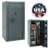 Magnum 25 OPTIONS_HIDDEN_PRODUCT Liberty Safe Forest Mist Gloss / Silver Velour / Black Chrome Hardware / Mechanical Lock