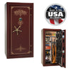 Magnum 25 OPTIONS_HIDDEN_PRODUCT Liberty Safe Burgundy Gloss / Beige Velour / Brass Hardware / SecuRam Prologic