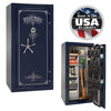 Magnum 25 OPTIONS_HIDDEN_PRODUCT Liberty Safe Blue Gloss / Silver Velour / Chrome Hardware / Mechanical Lock