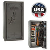 Magnum 25 OPTIONS_HIDDEN_PRODUCT Liberty Safe Gray Marble / Silver Velour / Black Chrome Hardware / Mechanical Lock