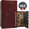 Magnum 50 OPTIONS_HIDDEN_PRODUCT Liberty Safe Burgundy Marble / Beige Velour / Black Chrome Hardware / Mechanical Lock