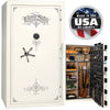 Magnum 50 OPTIONS_HIDDEN_PRODUCT Liberty Safe White Gloss / Beige Velour / Black Chrome Hardware / SecuRam BackLit