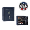 Premium Home Safe 08 OPTIONS_HIDDEN_PRODUCT Liberty Safe Blue Gloss / Silver Velour / Chrome Hardware / SecuRam BackLit