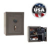 Premium Home Safe 08 OPTIONS_HIDDEN_PRODUCT Liberty Safe Gray Marble / Silver Velour / Black Chrome Hardware / SecuRam BackLit