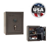 Premium Home Safe 08 OPTIONS_HIDDEN_PRODUCT Liberty Safe Gray Gloss / Silver Velour / Black Chrome Hardware / SecuRam BackLit
