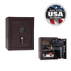 Premium Home Safe 08 OPTIONS_HIDDEN_PRODUCT Liberty Safe Black Cherry / Silver Velour / Black Chrome Hardware / SecuRam BackLit