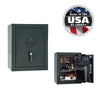 Premium Home Safe 08 OPTIONS_HIDDEN_PRODUCT Liberty Safe Forest Mist Gloss / Silver Velour / Black Chrome Hardware / SecuRam BackLit