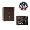 Premium Home Safe 08 OPTIONS_HIDDEN_PRODUCT Liberty Safe Bronze Gloss / Beige Velour / Black Chrome Hardware / SecuRam BackLit