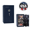 Premium Home Safe 12 OPTIONS_HIDDEN_PRODUCT Liberty Safe Blue Gloss / Silver Velour / Chrome Hardware / SecuRam BackLit