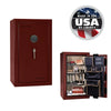 Premium Home Safe 12 OPTIONS_HIDDEN_PRODUCT Liberty Safe Burgundy Gloss / Beige Velour / Black Chrome Hardware / SecuRam BackLit