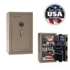Premium Home Safe 12 OPTIONS_HIDDEN_PRODUCT Liberty Safe Champagne Gloss / Beige Velour / Black Chrome Hardware / SecuRam BackLit