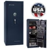 Premium Home Safe 17 OPTIONS_HIDDEN_PRODUCT Liberty Safe Blue Gloss / Silver Velour / Chrome Hardware / SecuRam Prologic