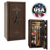 Presidential 25 OPTIONS_HIDDEN_PRODUCT Heavy Liberty Safe Bronze Gloss / Beige Velour / Black Chrome Hardware / SecuRam Prologic