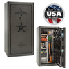 Presidential 25 OPTIONS_HIDDEN_PRODUCT Heavy Liberty Safe Gray Charcoal / Silver Velour / Black Chrome Hardware / Mechanical Lock