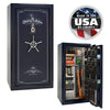 Presidential 25 OPTIONS_HIDDEN_PRODUCT Heavy Liberty Safe Blue Gloss / Silver Velour / Chrome Hardware / Mechanical Lock