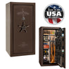 Presidential 25 OPTIONS_HIDDEN_PRODUCT Heavy Liberty Safe Bronze Gloss / Beige Velour / Black Chrome Hardware / Mechanical Lock / Pin Dot Velour