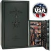 Presidential 50 OPTIONS_HIDDEN_PRODUCT Heavy Liberty Safe Green Marble / Beige Velour / Black Chrome Hardware / Mechanical Lock / Woodgrain Vinyl