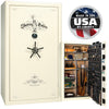 Presidential 50 OPTIONS_HIDDEN_PRODUCT Heavy Liberty Safe White Marble / Beige Velour / Black Chrome Hardware / SecuRam Prologic / Pin Dot Velour