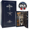 Presidential 50 OPTIONS_HIDDEN_PRODUCT Heavy Liberty Safe Blue Gloss / Silver Velour / Chrome Hardware / SecuRam Prologic / Pin Dot Velour