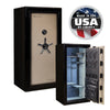 Presidential Signature 25 OPTIONS_HIDDEN_PRODUCT Heavy Liberty Safe Champagne Gloss / Faux Leather / Black Chrome / Mechanical Lock