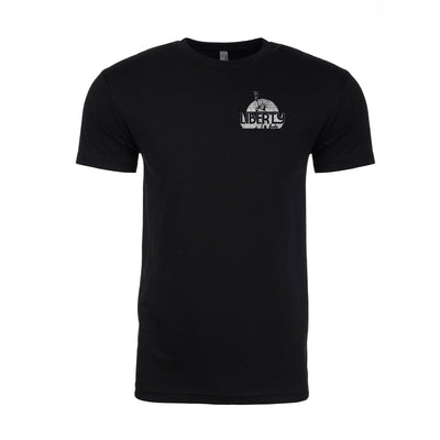 Retro Black T-Shirt Apparel Liberty Accessory Small
