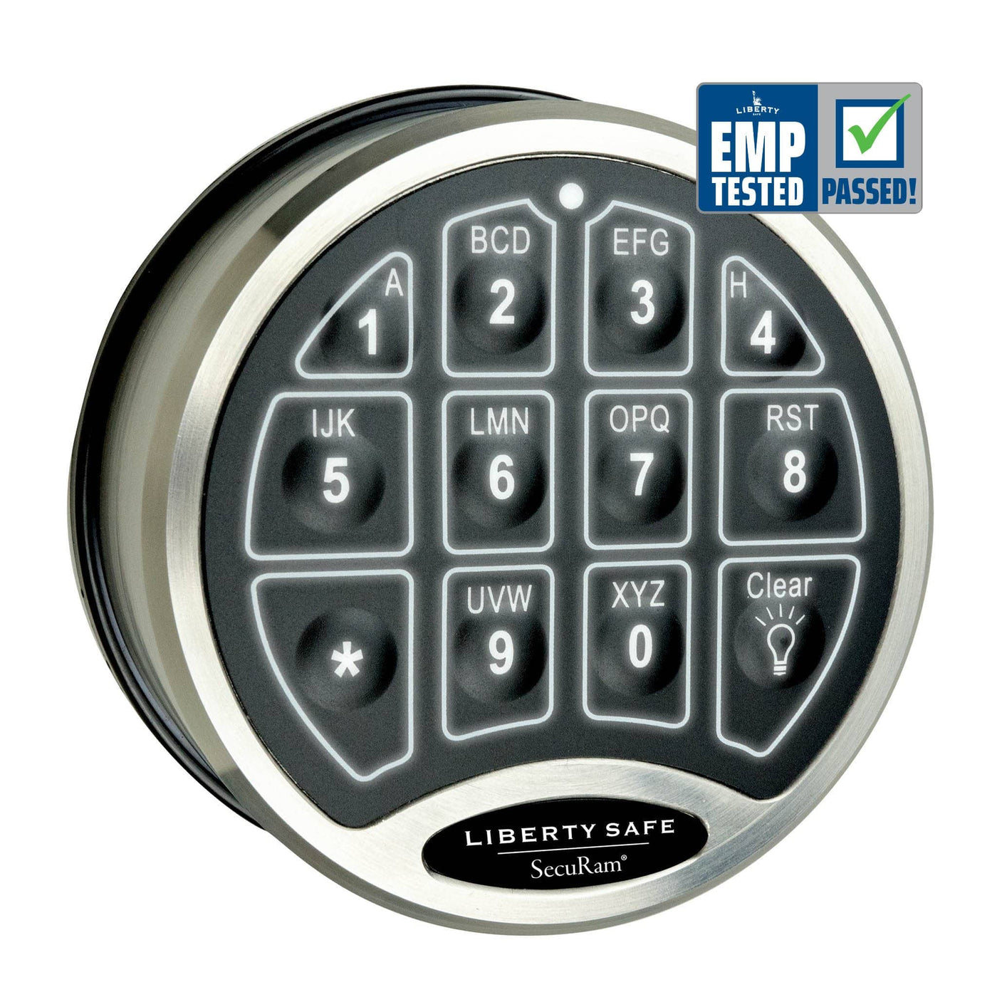 SecuRam BackLit Accessory Liberty Accessory Chrome