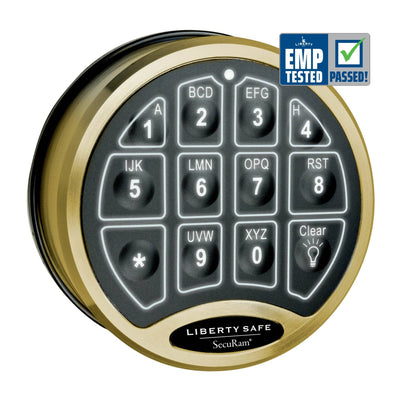 SecuRam BackLit Accessory Liberty Accessory Brass