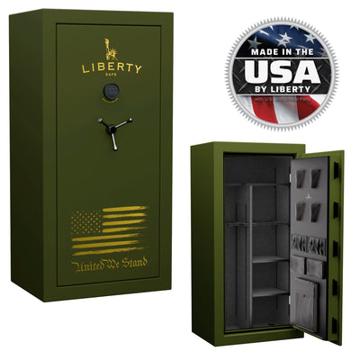 USA 30 promo OPTIONS_HIDDEN_PRODUCT Liberty Safe OD Green / Gold Lettering / SecuRam TopLit