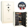 USA 36 OPTIONS_HIDDEN_PRODUCT Liberty Safe White Gloss / Gray Fabric / Black Chrome Hardware / SecuRam TopLit