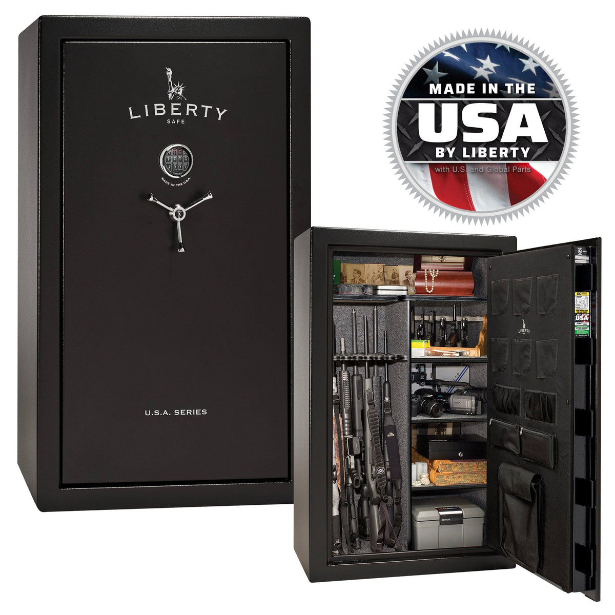 USA Series Gun Safes | 60 Minutes Fire Protection | Made in USA ...