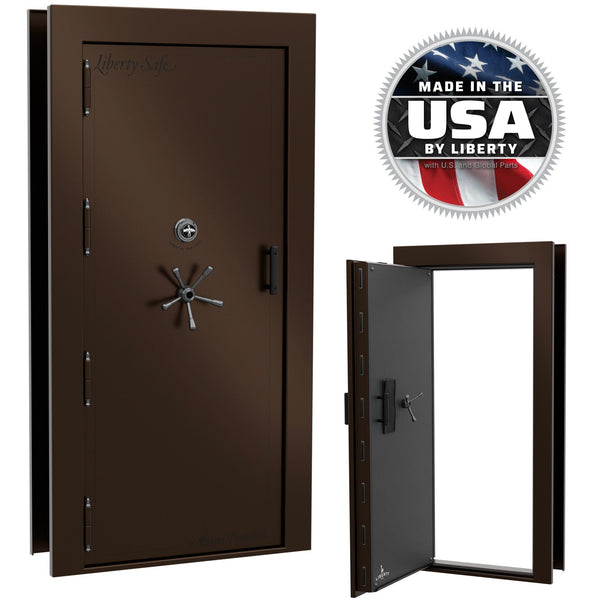 Vault Door Beast OPTIONS_HIDDEN_PRODUCT Liberty Safe Bronze Gloss / Black Chrome Hardware / Mechanical lock / Left