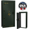 Vault Door Beast OPTIONS_HIDDEN_PRODUCT Liberty Safe Emerald Green / Brass Hardware / Securam prologic / Left
