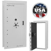 Vault Door Beast OPTIONS_HIDDEN_PRODUCT Liberty Safe White Gloss / Black Chrome Hardware / Securam prologic / Left