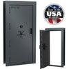 Vault Door Beast OPTIONS_HIDDEN_PRODUCT Liberty Safe Forest Mist Gloss / Black Chrome Hardware / Securam prologic / Left