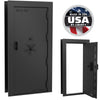 Vault Door Beast OPTIONS_HIDDEN_PRODUCT Liberty Safe Gray Marble / Black Chrome Hardware / Mechanical lock / Right