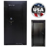 Vault Door Blockade OPTIONS_HIDDEN_PRODUCT Liberty Safe Textured Black / Black Chrome Hardware / SecuRam TopLit / Right