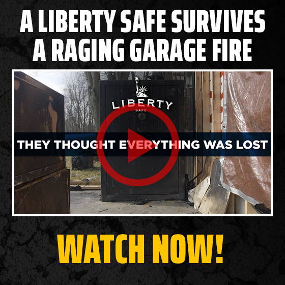 Liberty Safe Survives Garage Fire