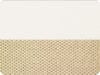 White Gloss / Beige Velour / Black Chrome Hardware