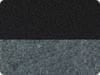 Textured Black / Gray Fabric / Chrome Hardware