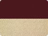 Burgundy Gloss / Beige Velour / Brass Hardware