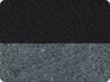 Textured Black / Gray Fabric / Chrome Hardware
